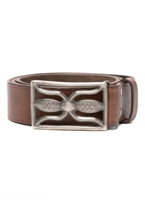 Polo Ralph Lauren Hawkins leather belt - Brown