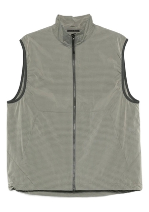 Goldwin zip-up ripstop vest - Grey