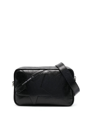 Golden Goose Star leather shoulder bag - Black