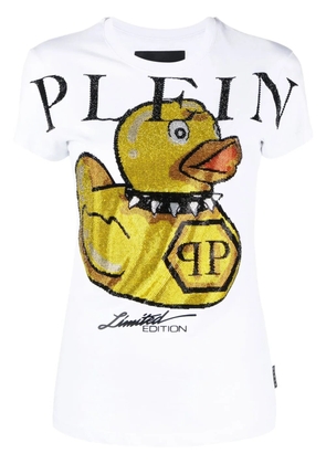 Philipp Plein Duck round-neck T-shirt - White