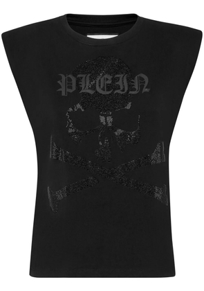 Philipp Plein skull-embellished tank top - Black