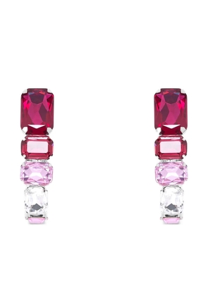 AREA crystal wrap earrings - Pink