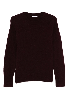 Patrizia Pepe crew neck sweater - M536 PURPLE RED