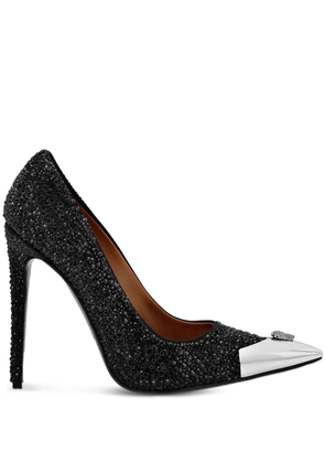 Philipp Plein Mix Strass pumps - Black