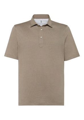 Brunello Cucinelli cotton polo shirt - Green