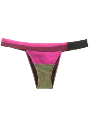 Lenny Niemeyer Lenny Rothko-print bikini bottoms - Pink