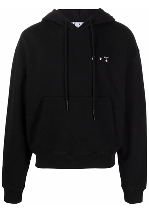 Off-White Caravaggio Paint Over hoodie - Black