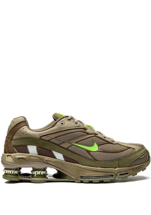 Nike x Supreme Shox Ride 2 SP 'Green' sneakers - Neutrals