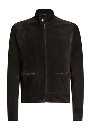 Dolce & Gabbana suede jacket - Brown
