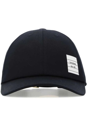 Thom Browne twill classic 6-panel baseball cap - Blue
