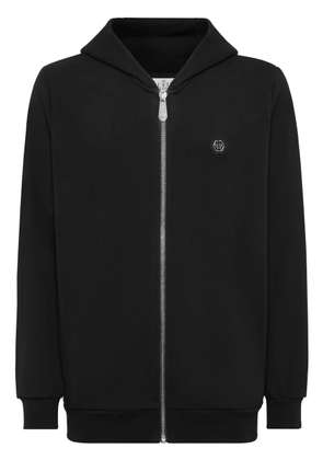 Philipp Plein crystal-embellished hoodie - Black