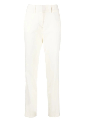Philipp Plein stretch-wool straight-trousers - White