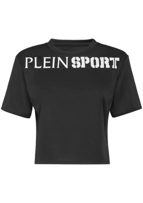 Plein Sport cropped T-shirt - Black