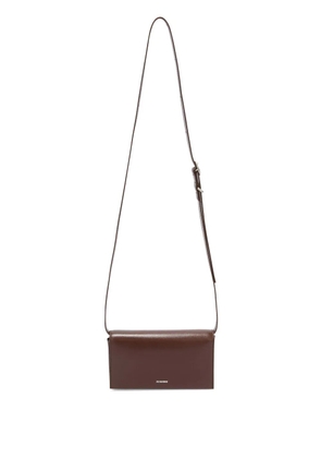 Jil Sander small All-Day crossbody bag - Brown