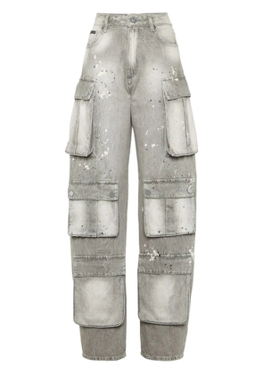 Philipp Plein cargo-pocket jeans - Grey