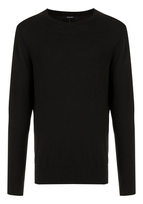 Osklen fine-knit cotton jumper - Black