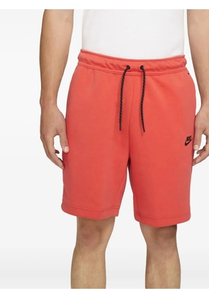 Nike Tech Fleece drawstring shorts - Red