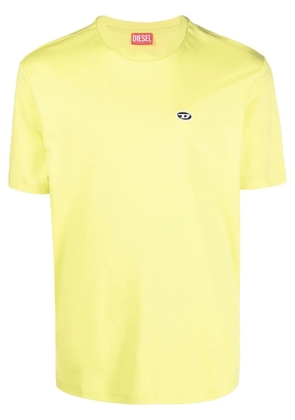 Diesel T-Just-Doval-PJ cotton T-shirt - Yellow