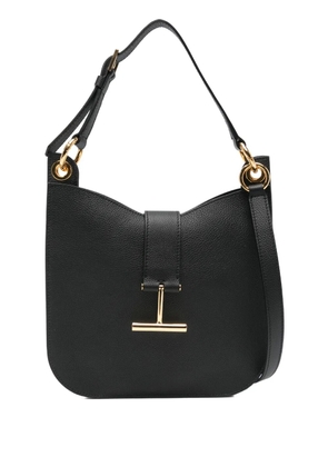 TOM FORD Tara T-bar-buckle shoulder bag - Black