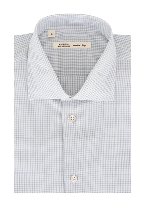 Maurizio Baldassari check-pattern skirt - Blue