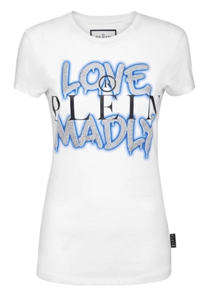 Philipp Plein Pure crystals-embellished T-shirt - White
