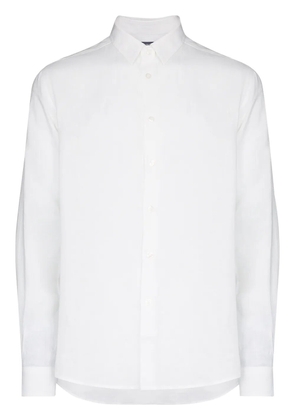 Vilebrequin long-sleeve linen shirt - White