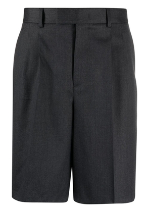 Valentino Garavani stripe-detail knee-length shorts - Grey