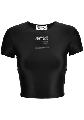 Versace Jeans Couture logo-print T-shirt - Black