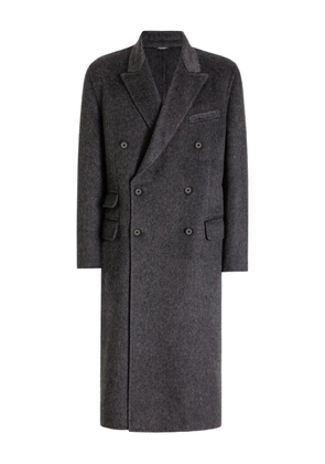 Dolce & Gabbana double-breasted wool coat - Grey