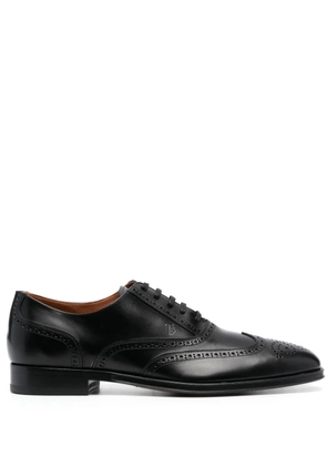 Tod's lace-up leather Derby shoes - Black