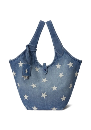 Polo Ralph Lauren embroidered-star tote bag - Blue