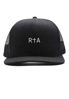 RTA Gideon trucker hat - Black