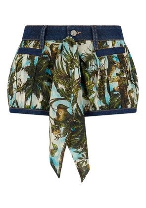 DSQUARED2 palm-print shorts - Green