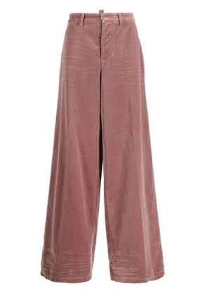DSQUARED2 Traveller wide-leg trousers - Pink