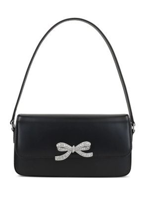 Self-Portrait Bow-Detail Shoulder Bag - Black