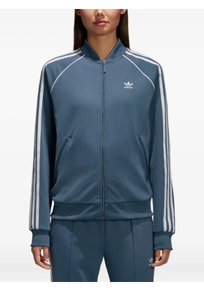 adidas Stadium Superstar 'Dark Steel/White' track jacket - Blue