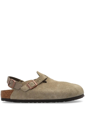 Birkenstock Tokio II suede clogs - Neutrals