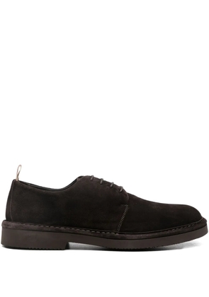 sturlini firenze suede lace-up derby shoes - Brown