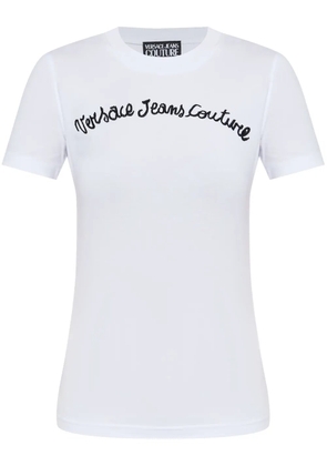 Versace Jeans Couture logo-embellished T-shirt - White