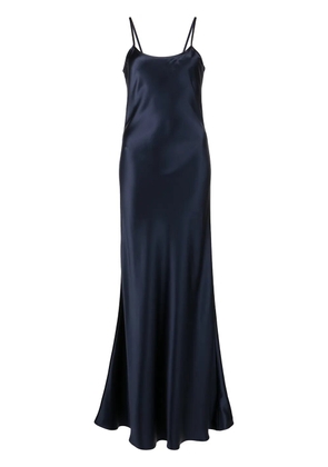 VOZ long slip dress - Blue