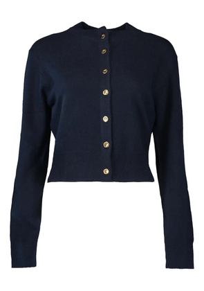 Brandon Maxwell Aubrey button-front cardigan - Blue