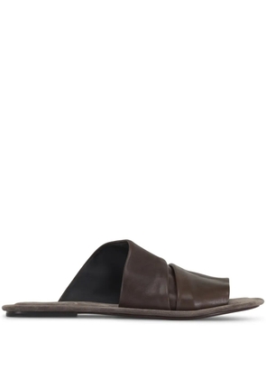 Brunello Cucinelli leather sandals - Brown