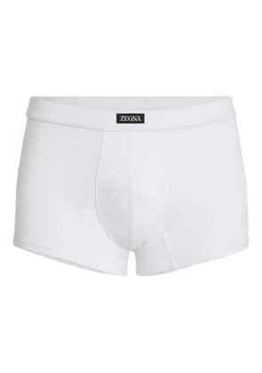 Zegna logo-waistband boxers - White