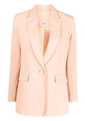 TWINSET single-breasted blazer - Orange