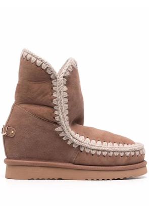 Mou shearling-lined sheepskin boots - Pink