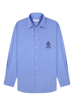 Sporty & Rich embroidered-pocket shirt - Blue