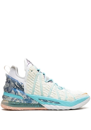 Nike Lebron 18 'Reflections Flip' sneakers - White