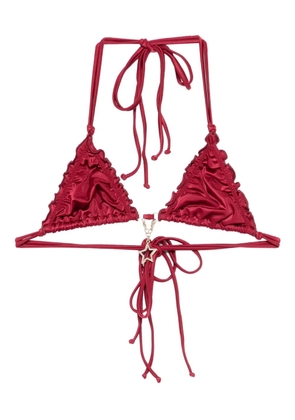 Agent Provocateur Berry bikini top - Red