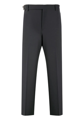 Valentino Garavani belted tailored cut trousers - Grey
