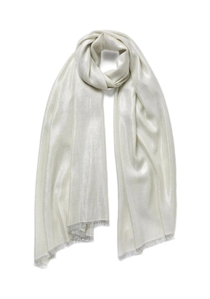 Jane Carr The Mercury scarf - White